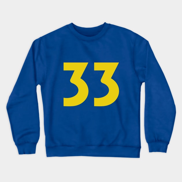 Vault 33 Crewneck Sweatshirt by The_Interceptor